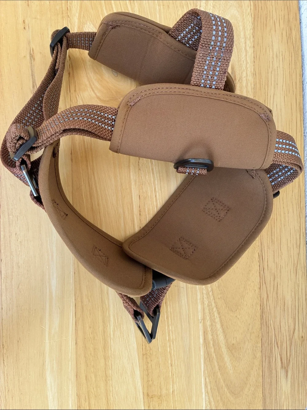 Carhartt Brown Training Harness with Reflective Webbing